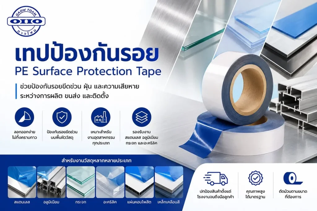 เทปป้องกันรอย คืออะไร